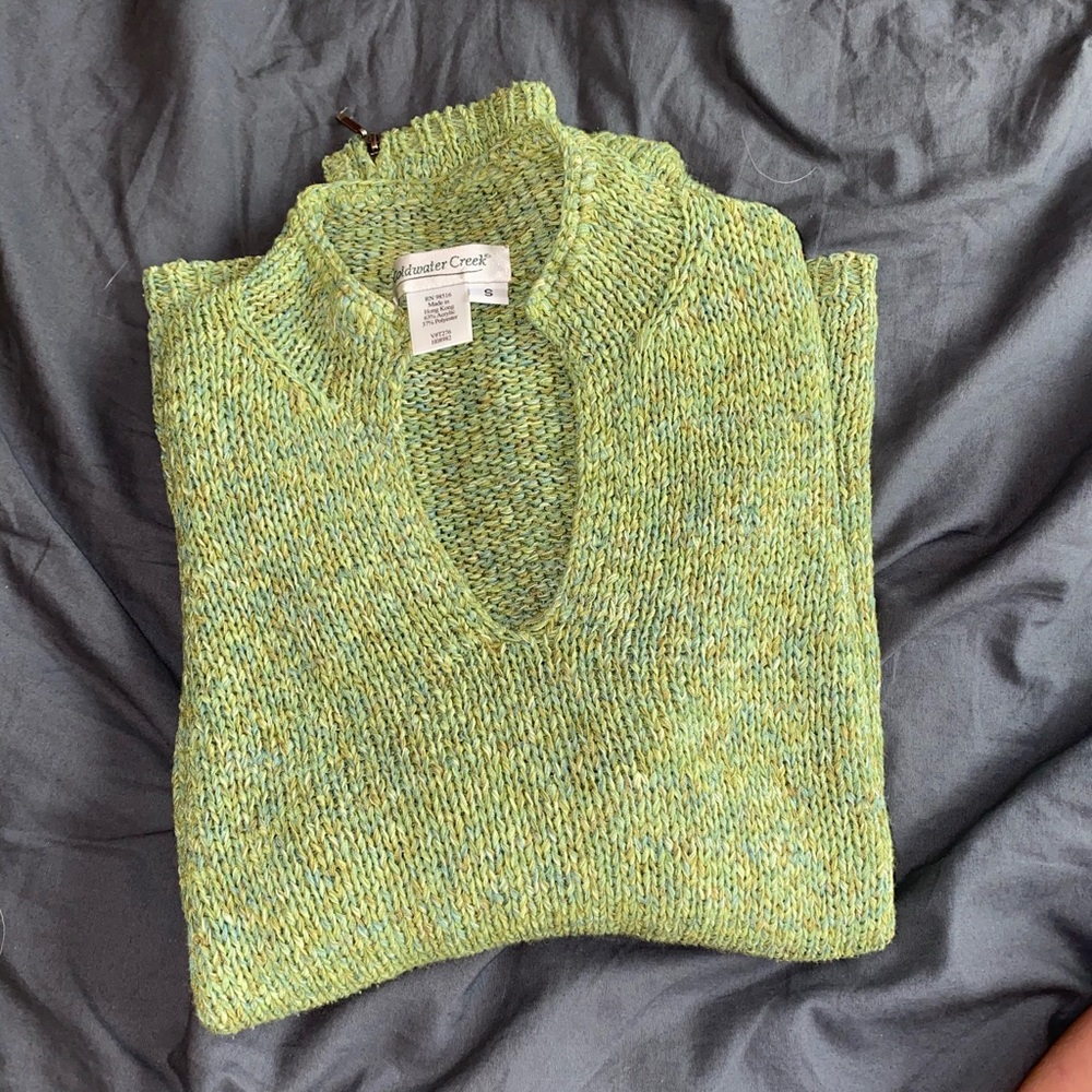 Green Sweater